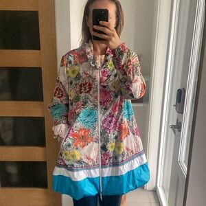 Vibrant Floral Women's Ski Jacket